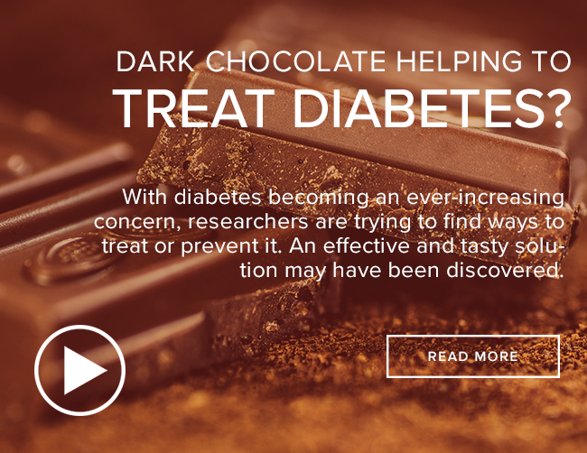 Dark Chocolate May Be the Future of Helping Treat Diabetes