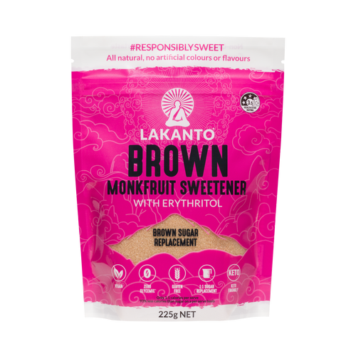 Lakanto Monkfruit Sweetener Brown replaces brown sugar