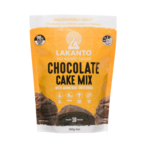 Lakanto Monkfruit Chocolate Cake Mix 98% Sugar-Free